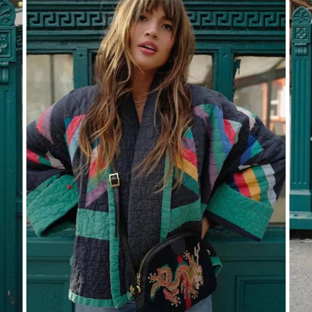 Luna Brand Maika Vintage Oversized Jacket Size Small